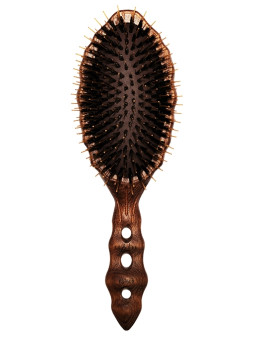 Y.S. Park 651 Luster Wood Hairbrush Boar/Nylon