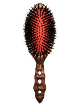 Y.S. Park 851 Luster Wood Hairbrush 100% Boar