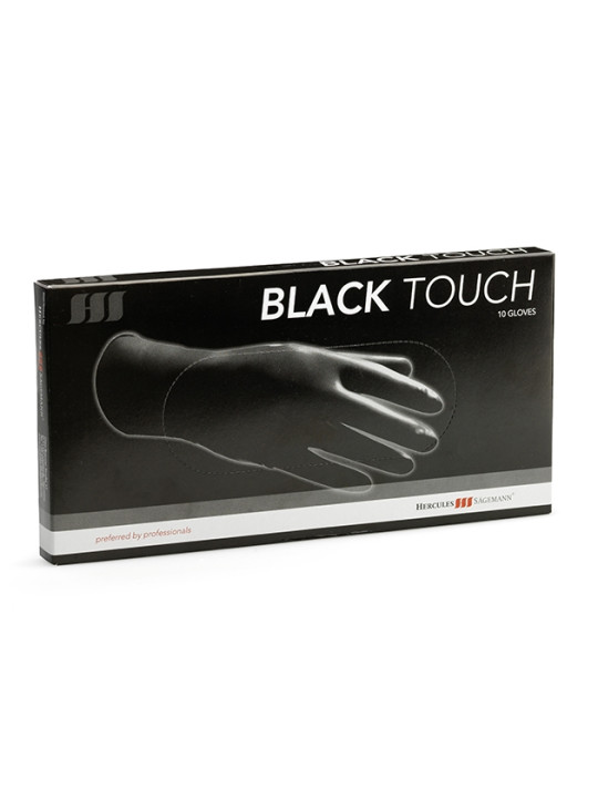 Black Touch Latex Gloves 10pcs