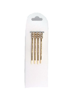 Hair Clip with 3 rhinestones