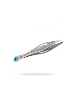 Premax Men Ring Lock Straight Tips Tweezers