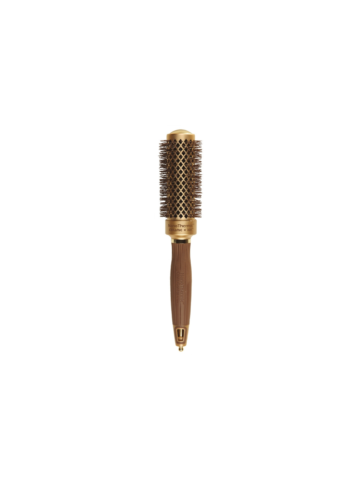 Olivia Garden Expert Blowout Shine Wavy Bristles G&B 35mm