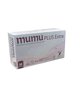 Mumu Plus Extra Nitrile Gloves Powder Free 100pcs