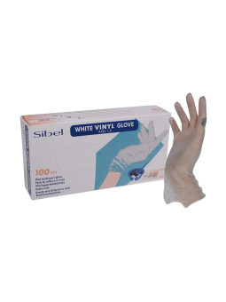 Sibel Vinyl Gloves Powder Free 100pcs
