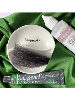 Hairpearl Eyelash and Eyebrow Tint PPD free No 1.1 Silver Fox (Graphite Grey)