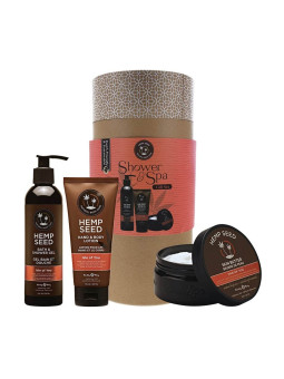 Hemp Seed Shower & Spa Gift Set