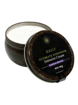 CBD Daily Intensive Cream Ultimate Strength Sandalwood