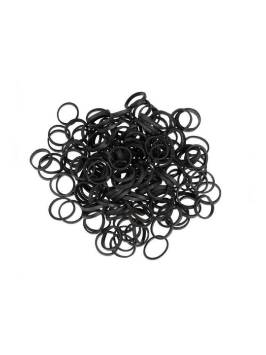 Sibel Kara Black Elastic Hair Bands 500pcs