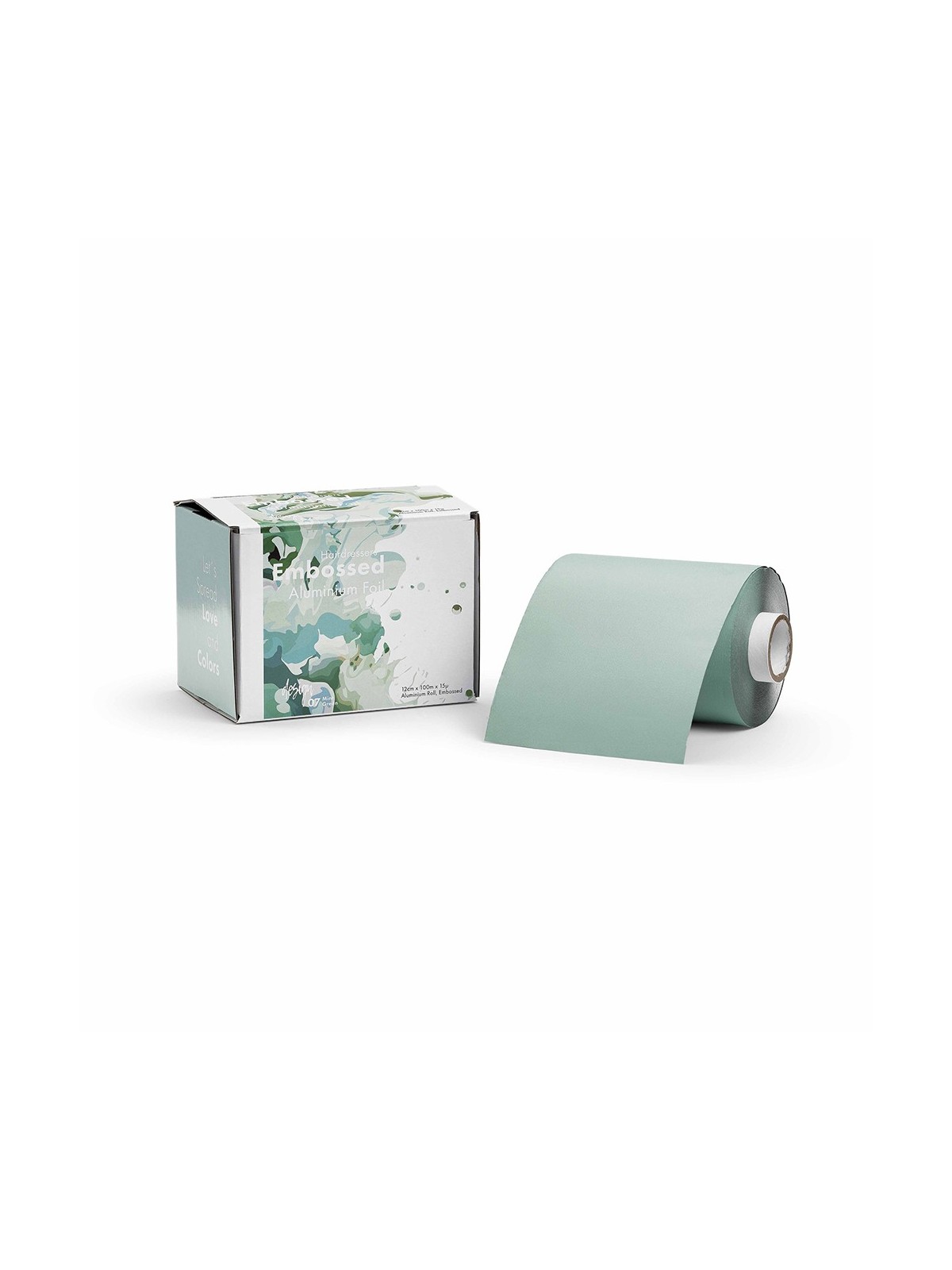 Design Embossed Mint Foil Roll 12cm x 100m