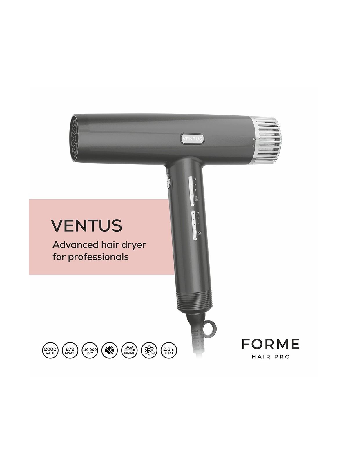 Forme Hair Pro Ventus Dryer