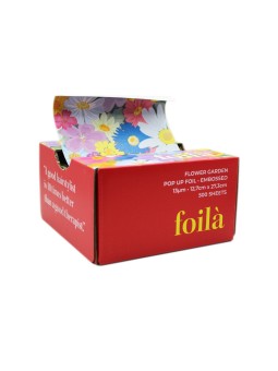 Foilà Flower Garden reljeefse fooliumi lehed 12,7cm x 27,3cm