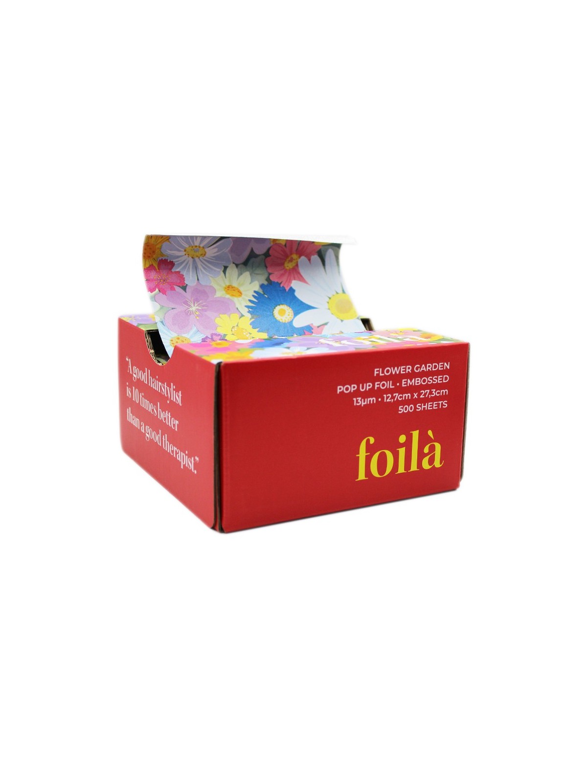 Foilà Flower Garden reljeefse fooliumi lehed 12,7cm x 27,3cm Foilà Flower Garden reljeefse fooliumi lehed 12,7cm x 27,3cm